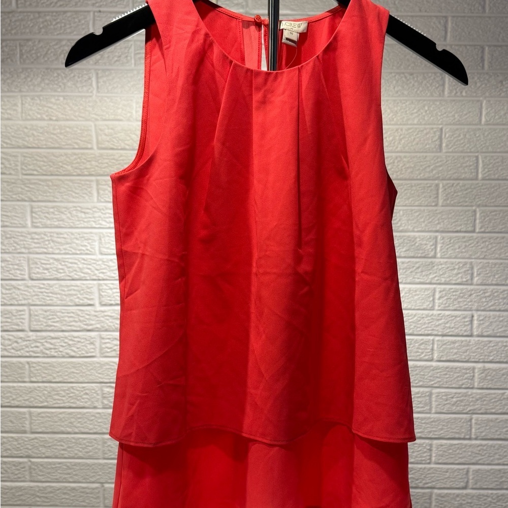 J.‎ Crew Vibrant Red Top